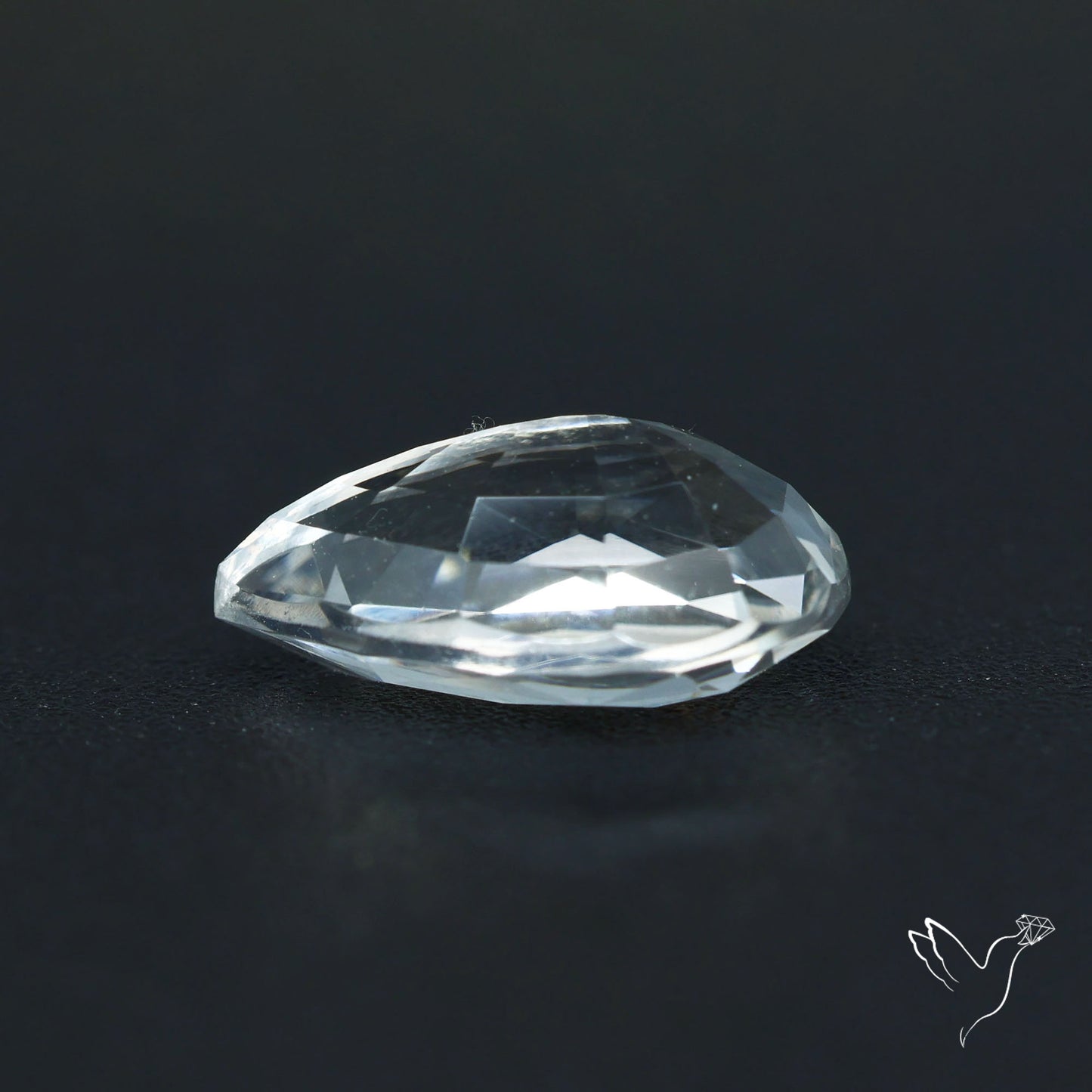 Himalayan Clear Quartz Faceted Fine Cut Gemstone