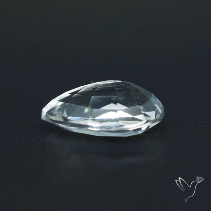 Himalayan Clear Quartz Faceted Fine Cut Gemstone