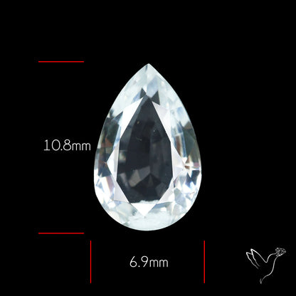 Himalayan Clear Quartz Faceted Fine Cut Gemstone