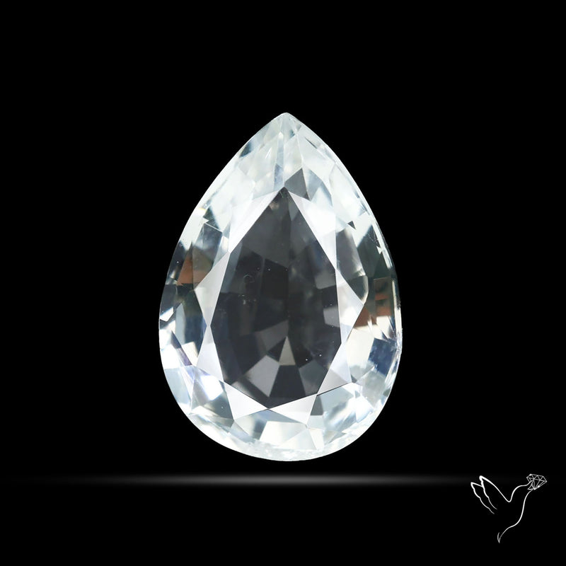 Himalayan Clear Quartz Faceted Fine Cut Gemstone