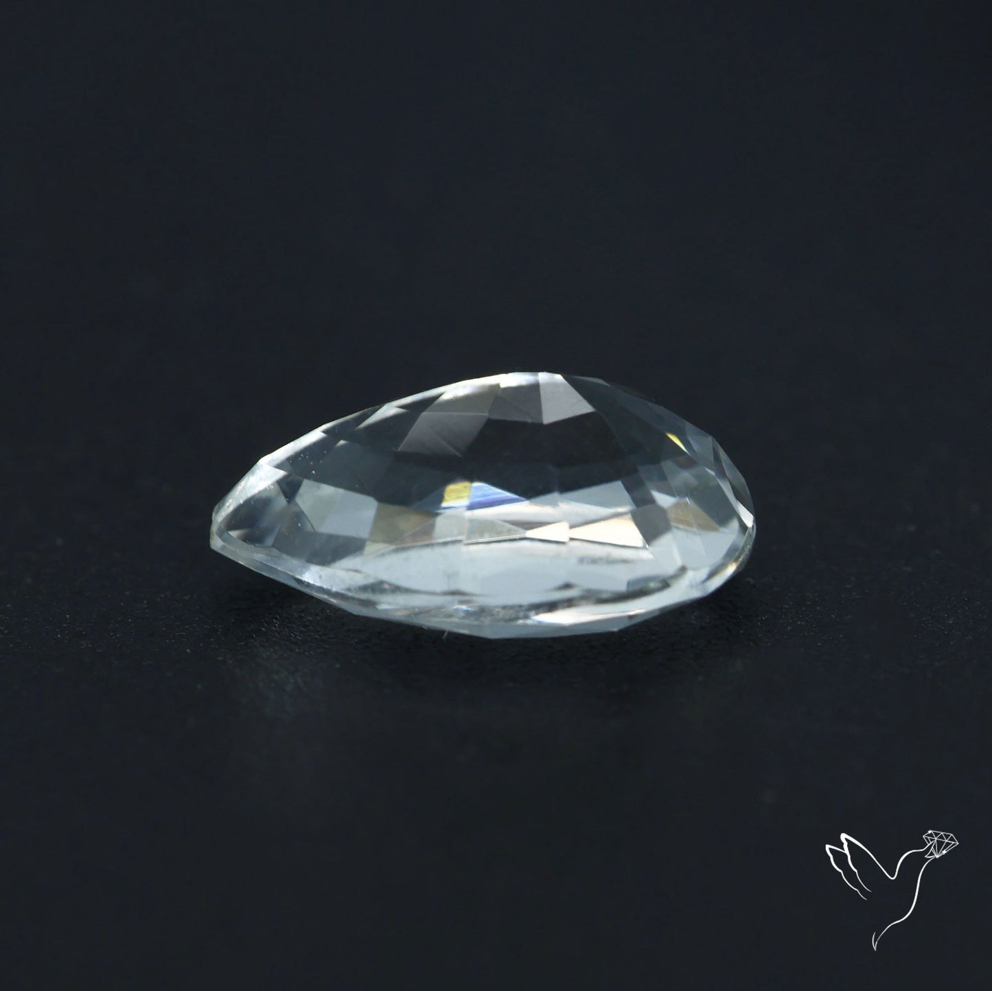 Himalayan Clear Quartz Faceted Fine Cut Gemstone