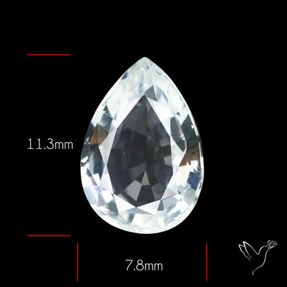 Himalayan Clear Quartz Faceted Fine Cut Gemstone