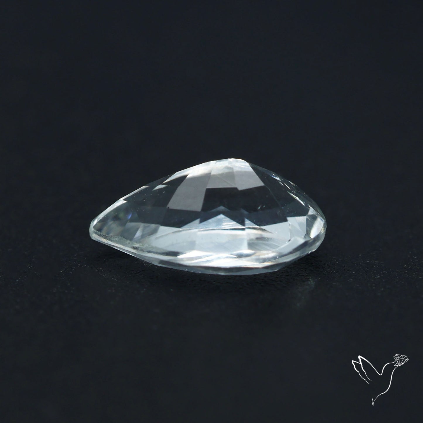Himalayan Clear Quartz Faceted Fine Cut Gemstone