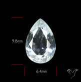 Himalayan Clear Quartz Faceted Fine Cut Gemstone