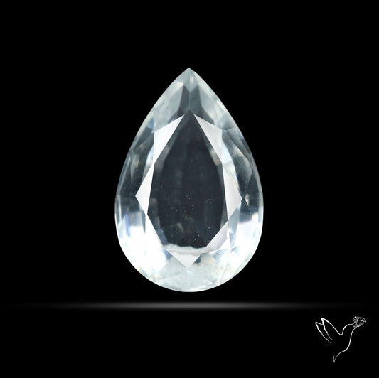 Himalayan Clear Quartz Faceted Fine Cut Gemstone
