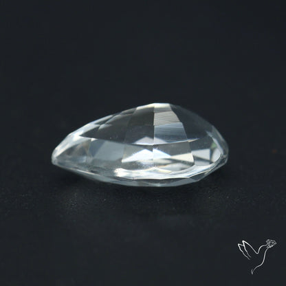 Himalayan Clear Quartz Faceted Fine Cut Gemstone