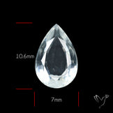 Himalayan Clear Quartz Faceted Fine Cut Gemstone