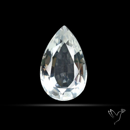 Himalayan Clear Quartz Faceted Fine Cut Gemstone