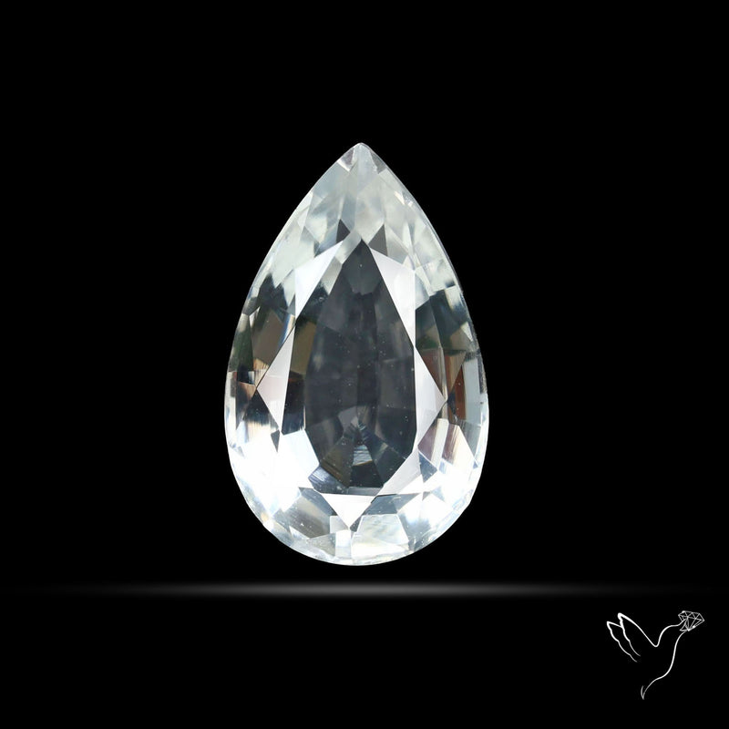 Himalayan Clear Quartz Faceted Fine Cut Gemstone