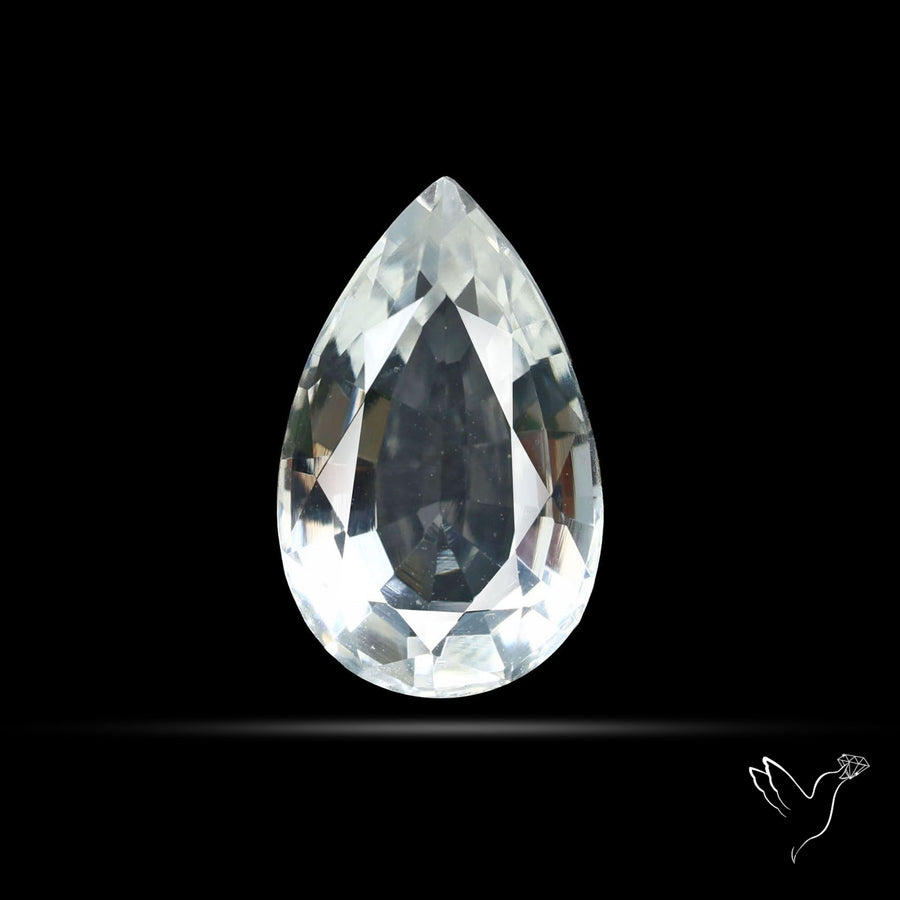 Himalayan Clear Quartz Faceted Fine Cut Gemstone
