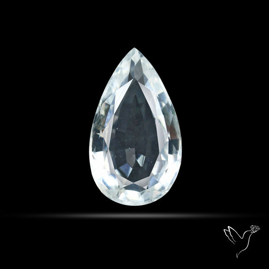 Himalayan Clear Quartz Faceted Fine Cut Gemstone
