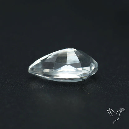 Himalayan Clear Quartz Faceted Fine Cut Gemstone