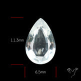 Himalayan Clear Quartz Faceted Fine Cut Gemstone