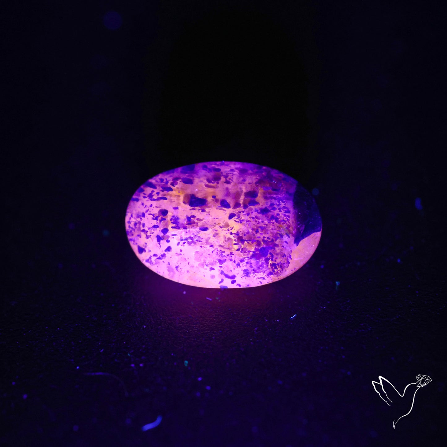 Malagasy Rare Quartz with Lazulite Inclusions