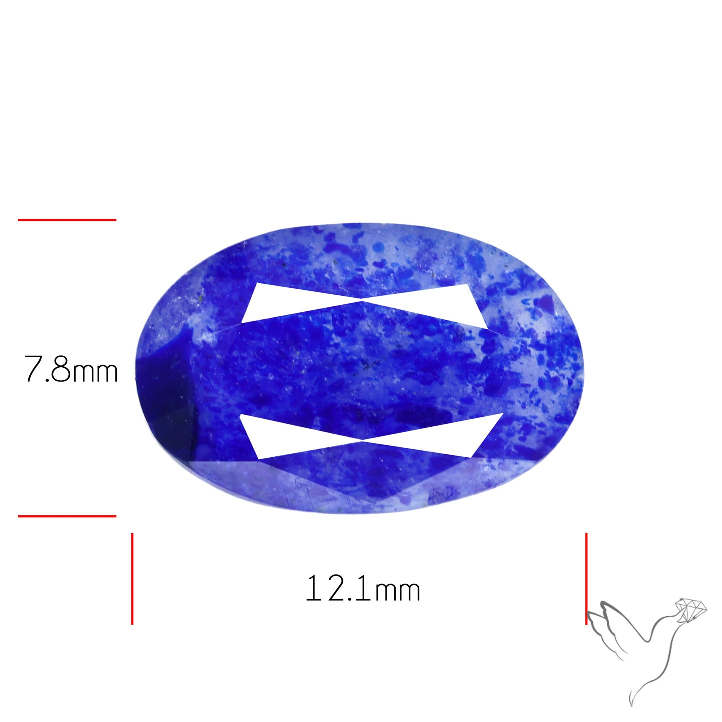 Malagasy Rare Quartz with Lazulite Inclusions