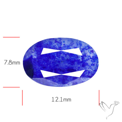 Malagasy Rare Quartz with Lazulite Inclusions