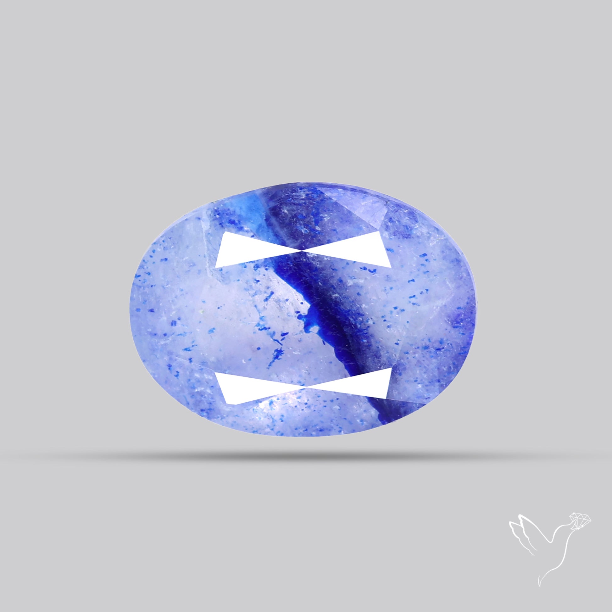 Malagasy Rare Quartz with Lazulite Inclusions