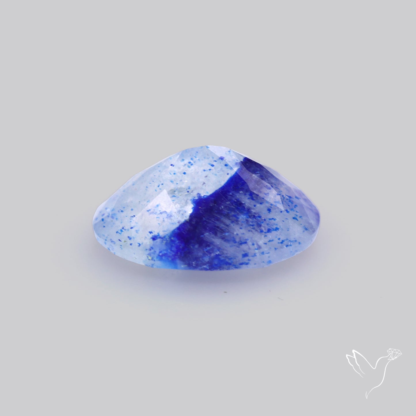 Malagasy Rare Quartz with Lazulite Inclusions