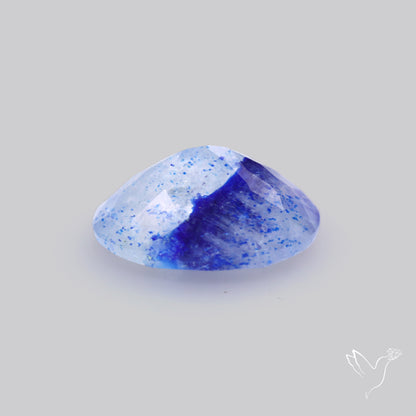Malagasy Rare Quartz with Lazulite Inclusions