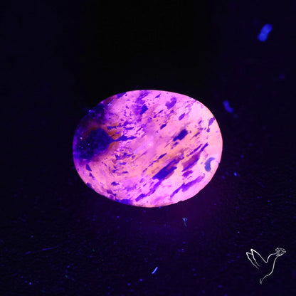 Malagasy Rare Quartz with Lazulite Inclusions