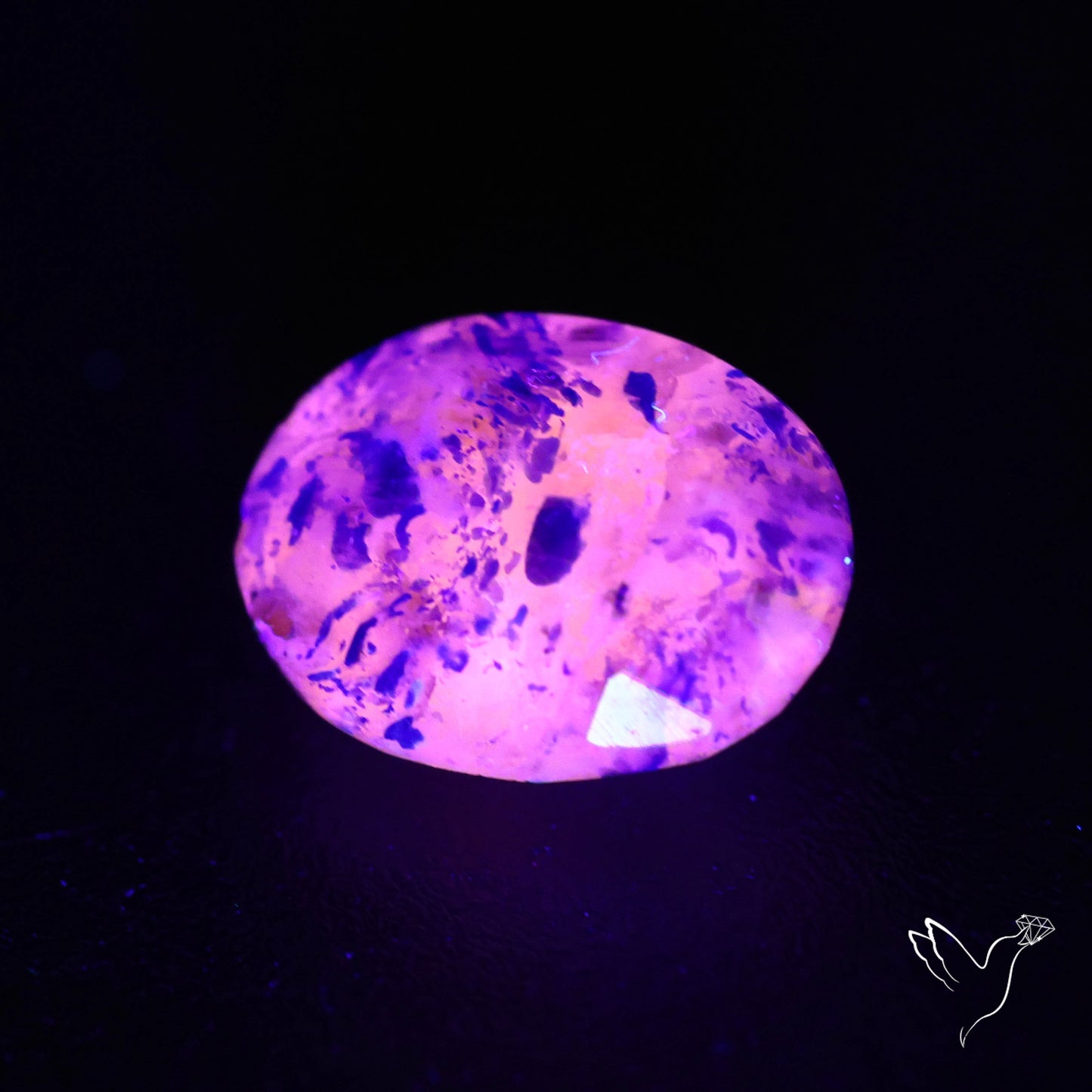 Malagasy Rare Quartz with Lazulite Inclusions
