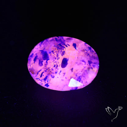 Malagasy Rare Quartz with Lazulite Inclusions