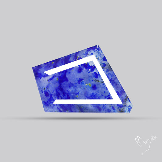 Malagasy Rare Quartz with Lazulite Inclusions