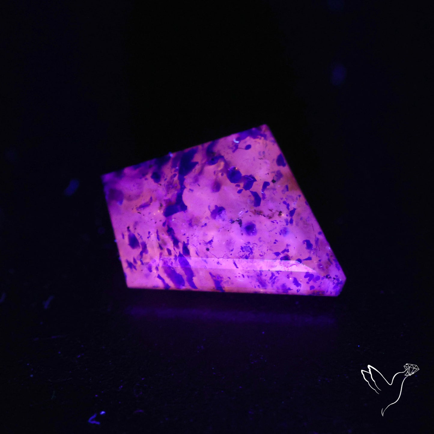 Malagasy Rare Quartz with Lazulite Inclusions