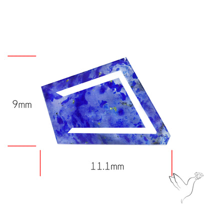 Malagasy Rare Quartz with Lazulite Inclusions