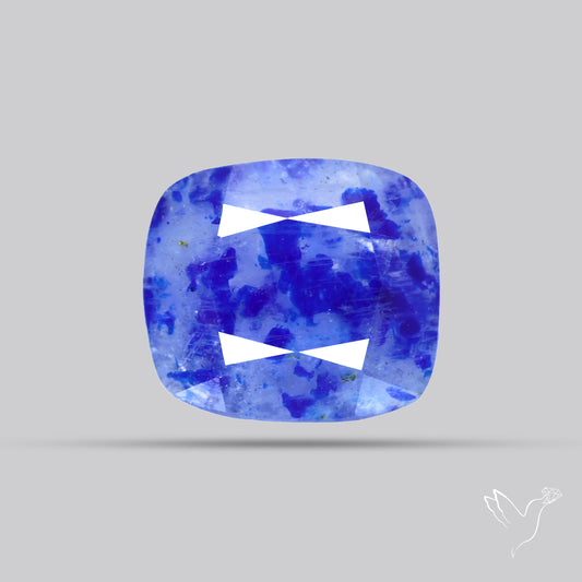 Malagasy Rare Quartz with Lazulite Inclusions