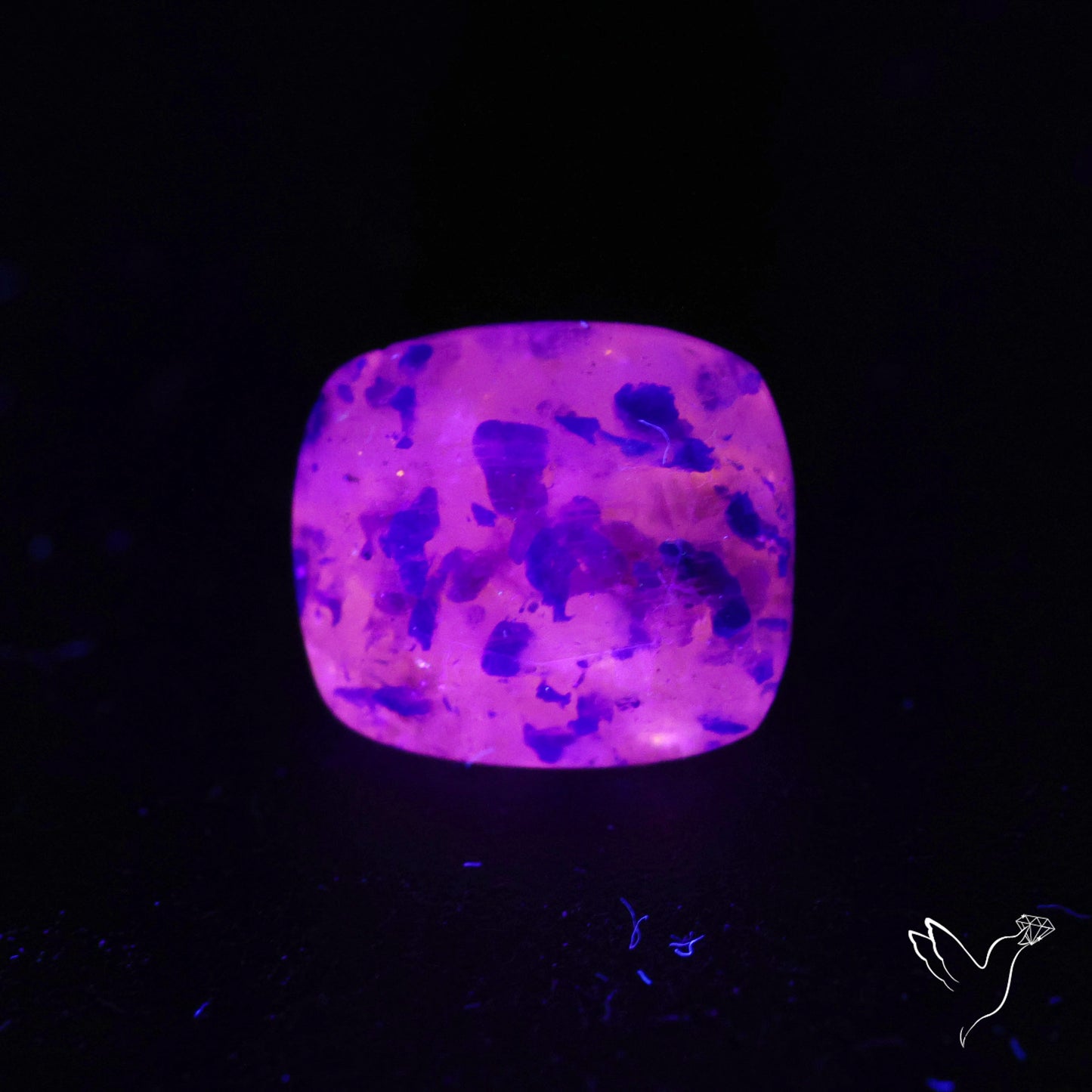Malagasy Rare Quartz with Lazulite Inclusions