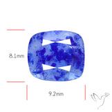 Malagasy Rare Quartz with Lazulite Inclusions