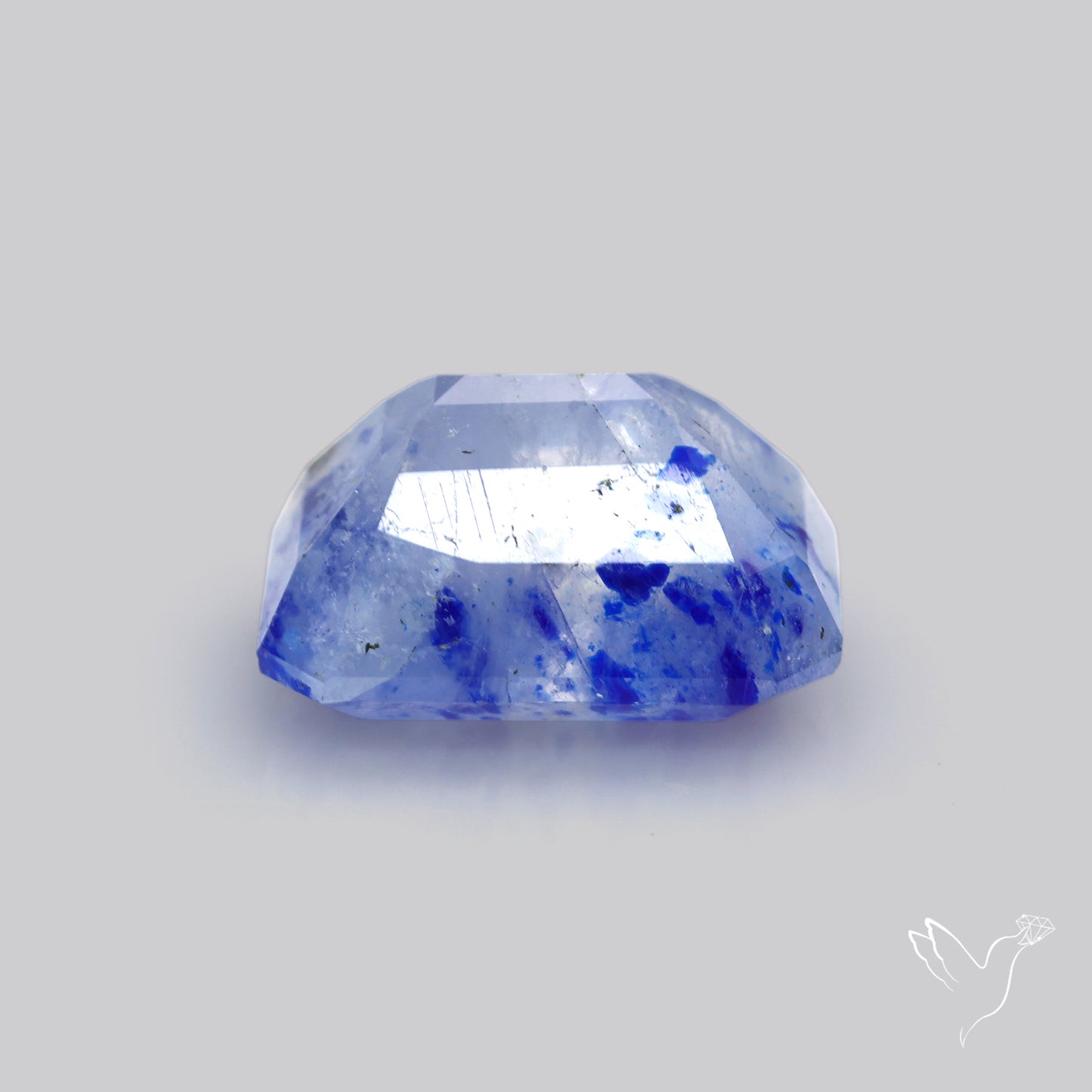 Malagasy Rare Quartz with Lazulite Inclusions