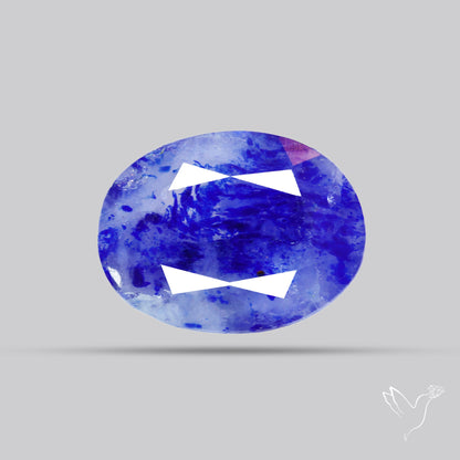 Malagasy Rare Quartz with Lazulite Inclusions