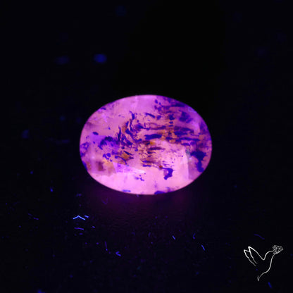 Malagasy Rare Quartz with Lazulite Inclusions
