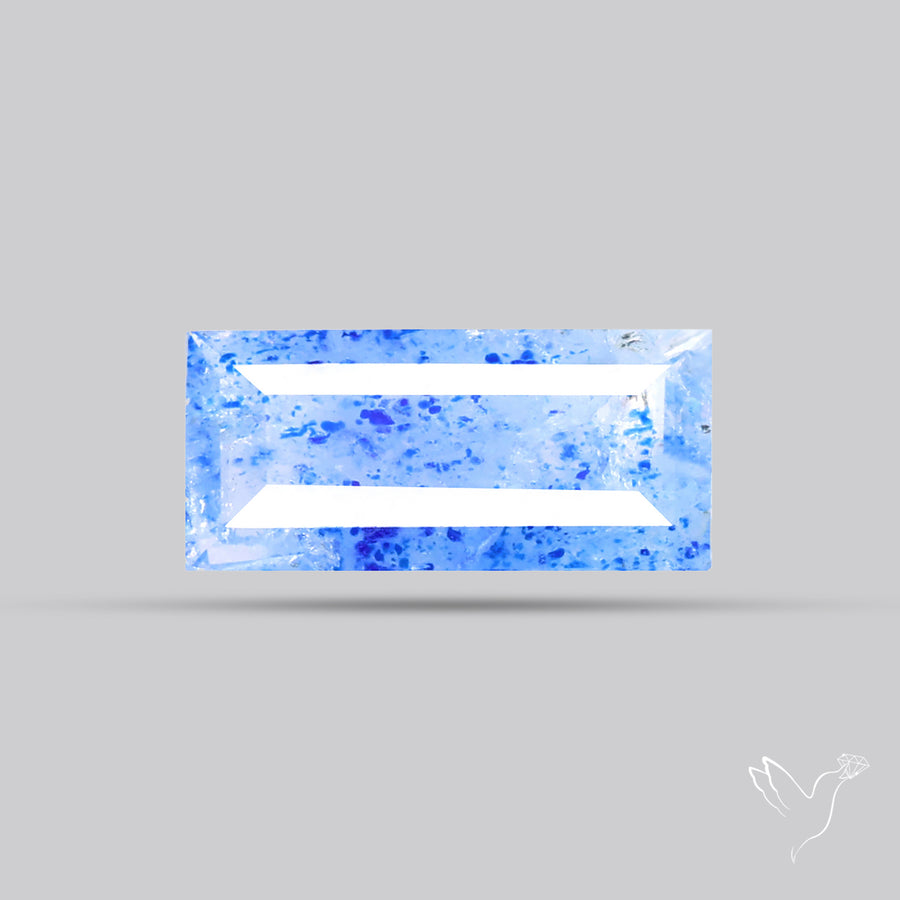 Malagasy Rare Quartz with Lazulite Inclusions