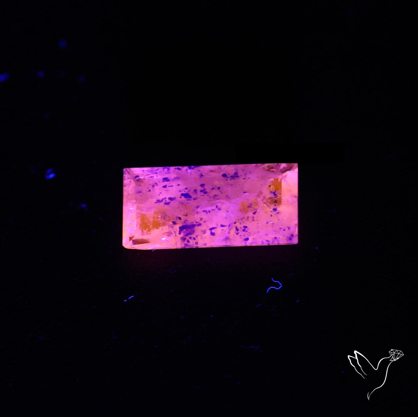 Malagasy Rare Quartz with Lazulite Inclusions