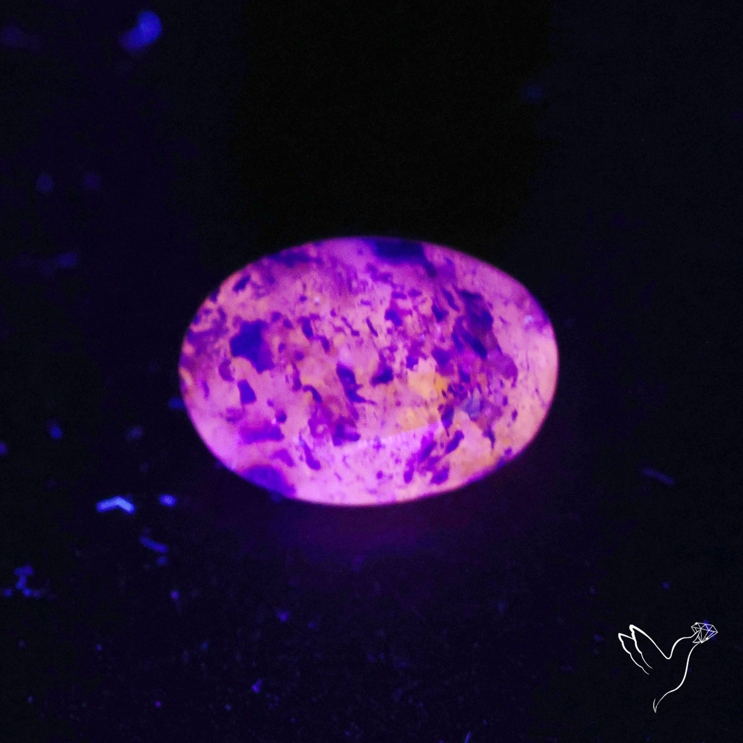 Malagasy Rare Quartz with Lazulite Inclusions