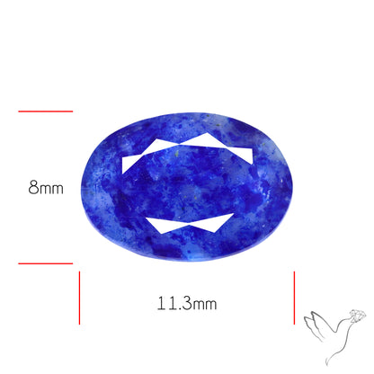 Malagasy Rare Quartz with Lazulite Inclusions