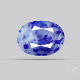 Malagasy Rare Quartz with Lazulite Inclusions