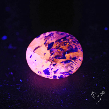 Malagasy Rare Quartz with Lazulite Inclusions
