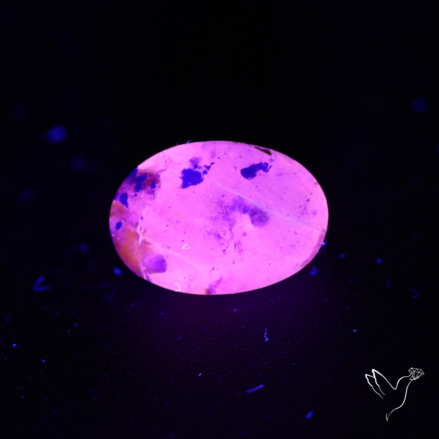 Malagasy Rare Quartz with Lazulite Inclusions