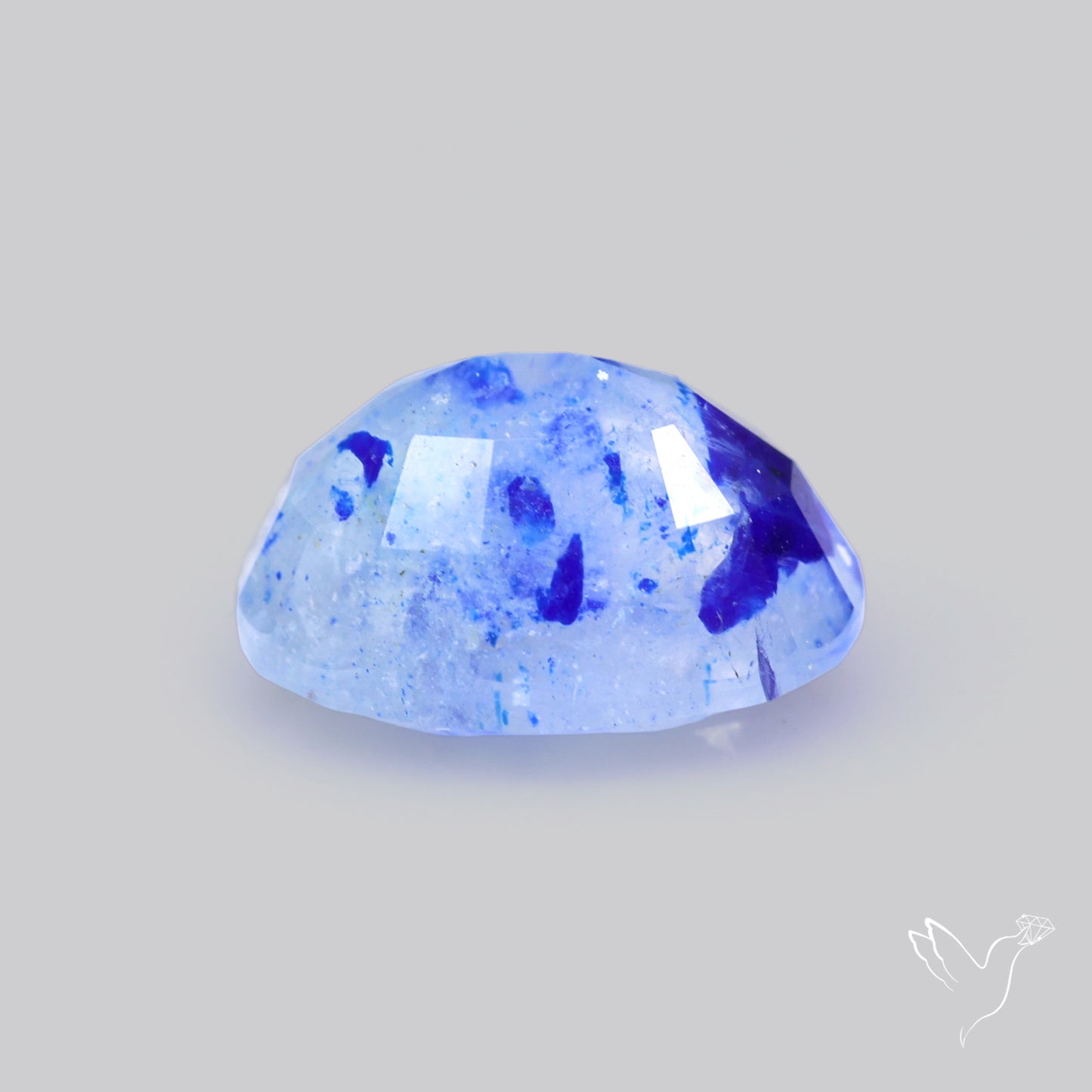 Malagasy Rare Quartz with Lazulite Inclusions