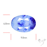 Malagasy Rare Quartz with Lazulite Inclusions