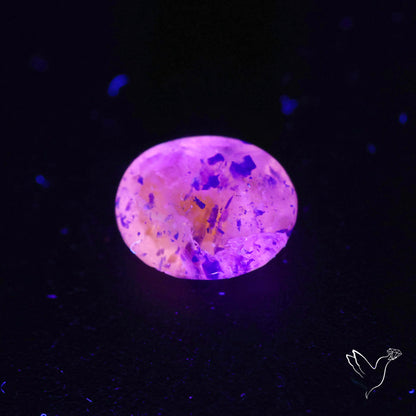 Malagasy Rare Quartz with Lazulite Inclusions