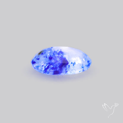Malagasy Rare Quartz with Lazulite Inclusions