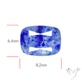 Malagasy Rare Quartz with Lazulite Inclusions