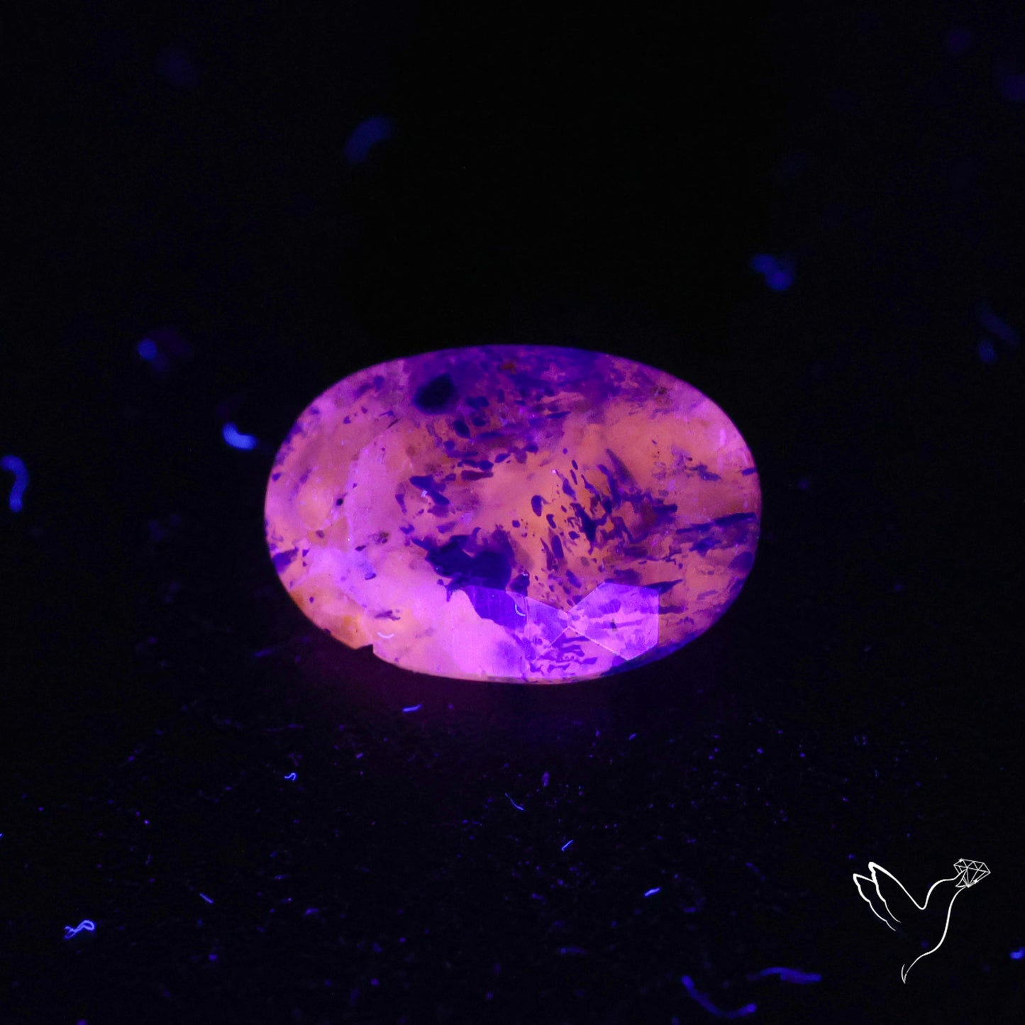 Malagasy Rare Quartz with Lazulite Inclusions