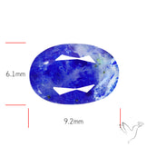 Malagasy Rare Quartz with Lazulite Inclusions