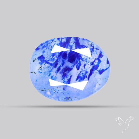 Malagasy Rare Quartz with Lazulite Inclusions